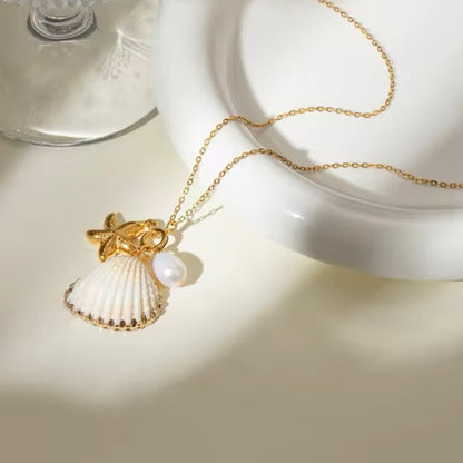 Sea-Safe™ Gold Oceanic Treasure Necklace