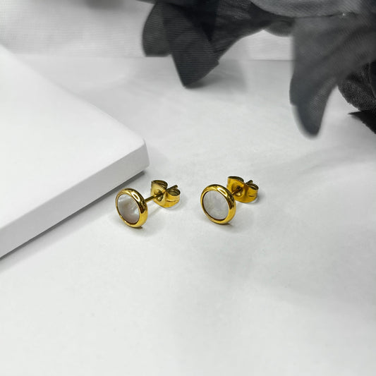 Sea-Safe™ Gold Opal Studs