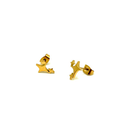 Sea-Safe™ Gold Twinkle Studs